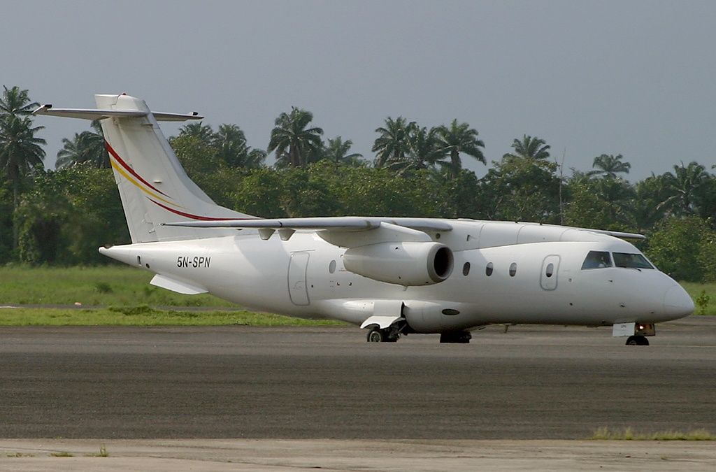 Shell Nigeria - Dornier 328-300 328JET Envoy 3 - 5N-SPN