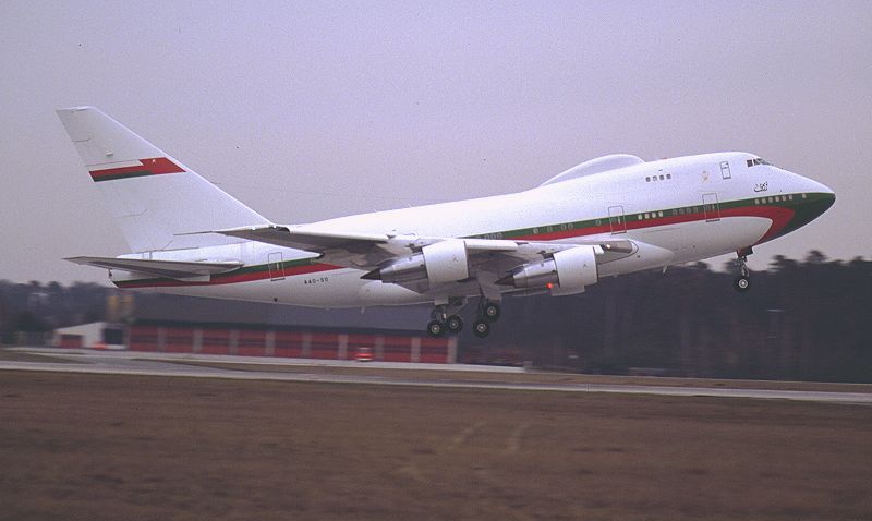Bahrain Royal Flight Boeing 747SP-27