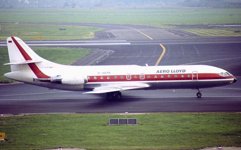 Aero Lloyd - Sud SE-210 Caravelle 10B1R - D-ABAK